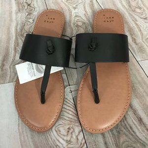 Women's Amelia Faux Leather Slide Sandals